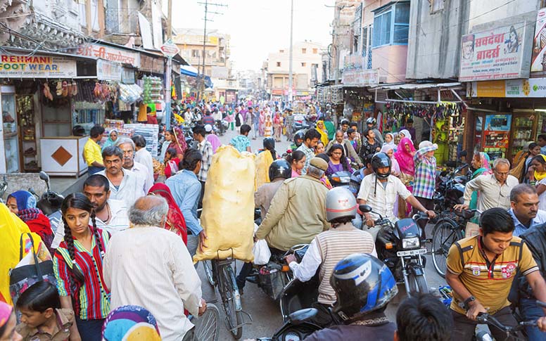 Intia, markkinat,Jodhpur